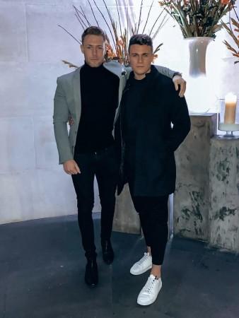Cameron Farthing and Myles Broom