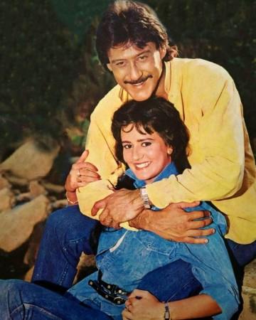 Jackie Shroff and wife Ayesha Shroff Jackie Shroff and Ayesha Shroff's love story