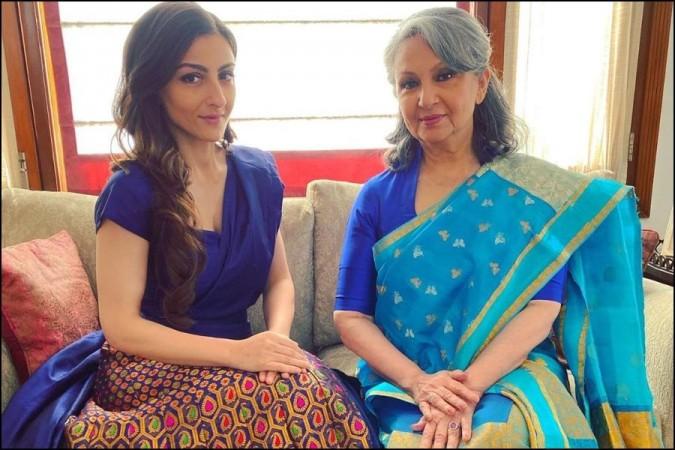 Soha and Sharmila
