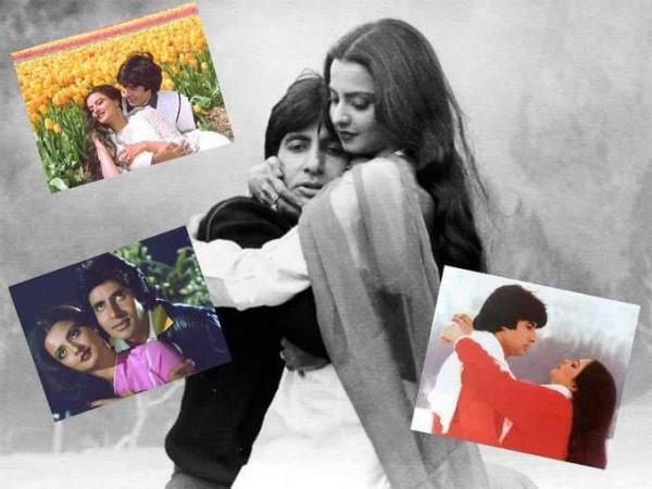 Amitabh Bachchan and Rekha Amitabh Bachchan and Rekha