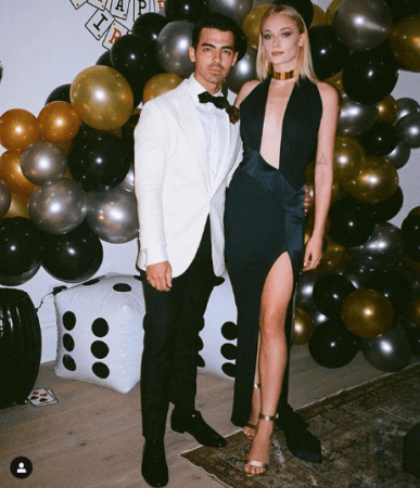 Sophie Turner and Joe Jonass