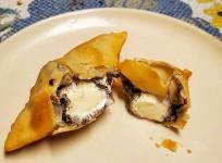 oreo ice cream in samosa