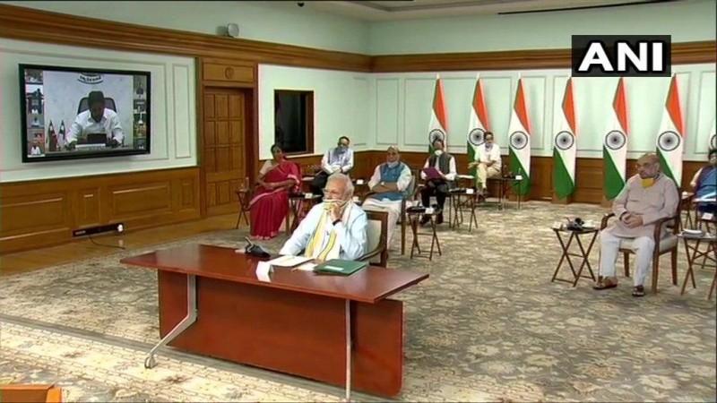 PM Modi chairs meeting with CMs PM Modi chairs meeting with CMs