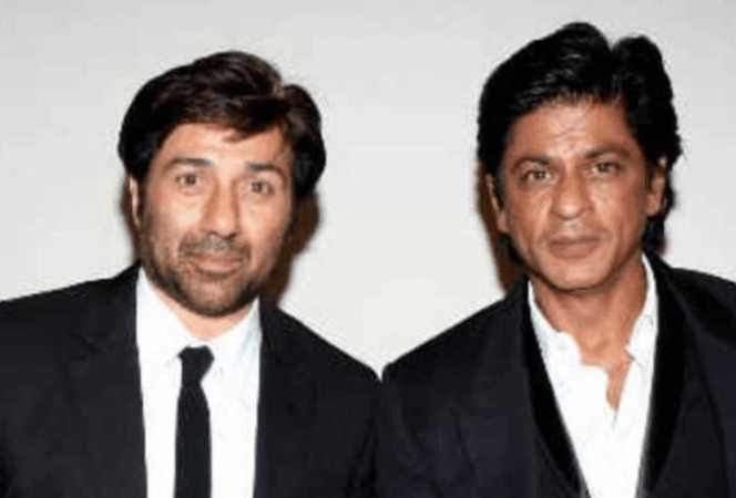 Shah Rukh Khan and Sunny Deol