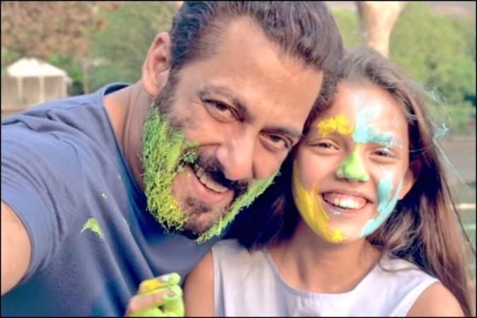 Salman Khan with Walucha's daughter