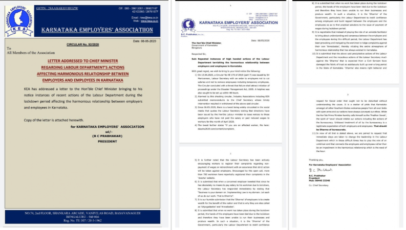 KEA's complaint letter KEA's complaint letter