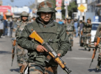 CRPF officer in Kashmir