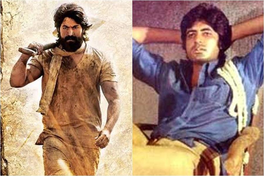 Did you know Yash's character Rocky Bhai in KGF was inspired by Amitabh  Bachchan from his 70's movies? - IBTimes India
