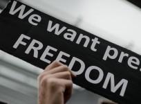 press freedom. Representational image. Twitter