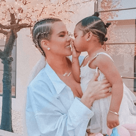 Khloe Kardashian and daughter True
