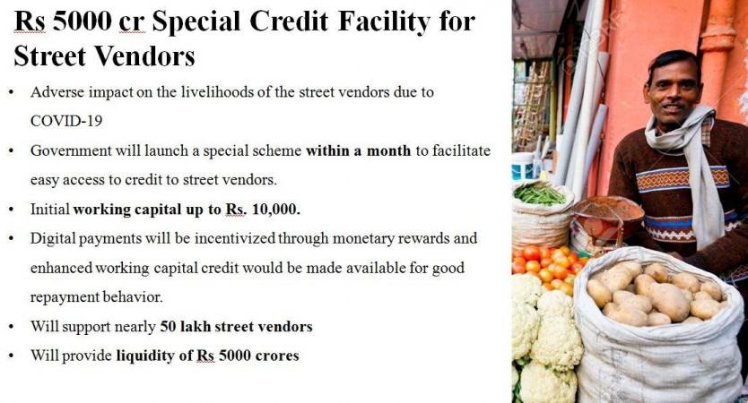 credit facility street vendors