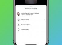 instagram's new feature on saving live videos