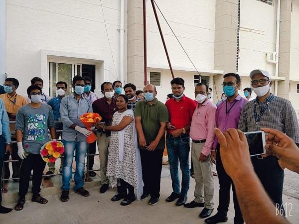 corona warriors honored in Mysuru corona warriors honored in Mysuru