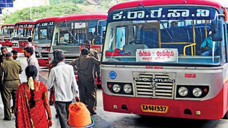 Karnataka SRTC buses