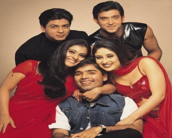 Kabhi Khushi Kabhie Gham stars with director Karan Johar Kabhi Khushi Kabhie Gham