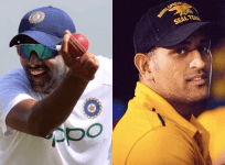 R Ashwin and MS Dhoni