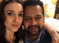Rahul Mahajan, wife Natalya