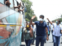 Sonu Sood helps migrant workers