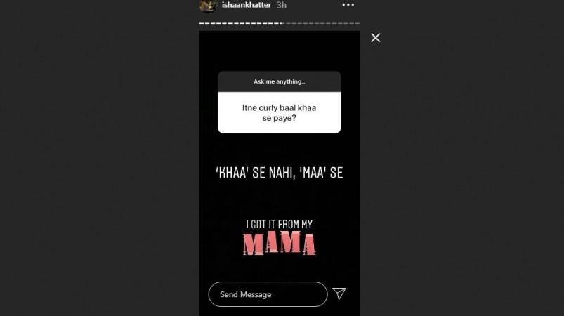 Ishaan Khatter Ishaan Khatter