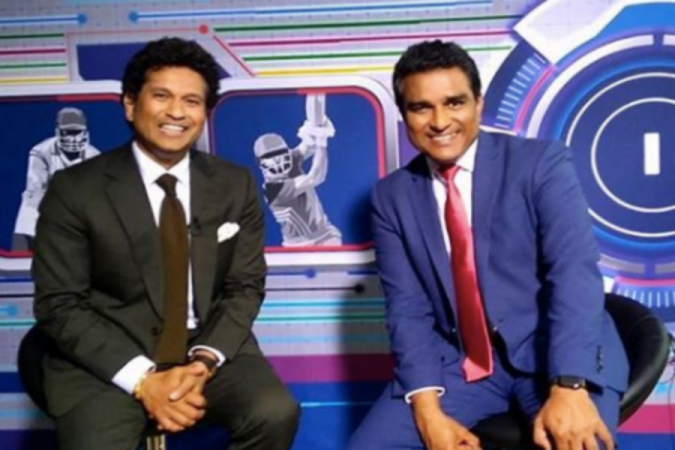 Sachin Tendulkar and Sanjay Manjrekar
