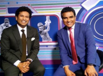 Sachin Tendulkar and Sanjay Manjrekar