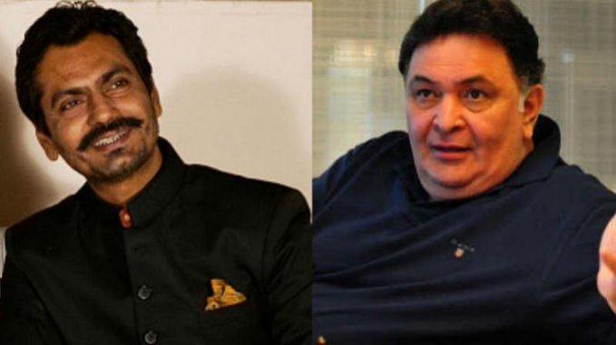Nawazuddin Siddiqui and Rishi Kapoor Nawazuddin Siddiqui and Rishi Kapoor