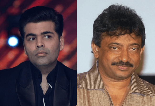 Karan Johar and Ram Gopal Varma Karan Johar and Ram Gopal Varma