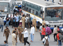 BMTC buses resume services