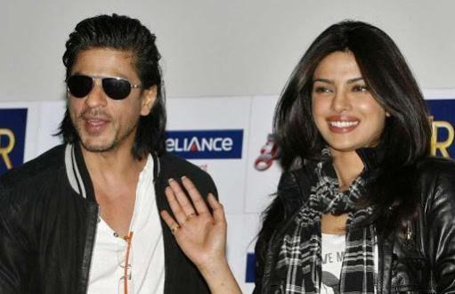 "I am happy when Priyanka Chopra is around", Shahrukh Khan on his bond