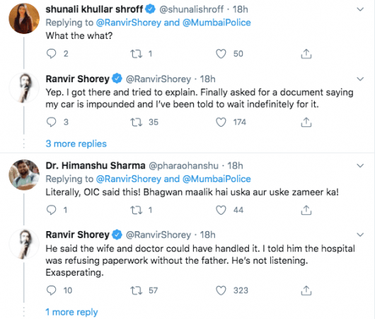 Ranvir Shorey Tweet