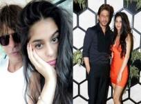 Shah Rukh Khan and his daughter Suhana Khan