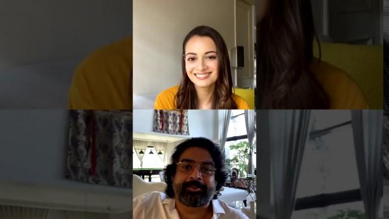 Dia Mirza, R Madhavan Dia Mirza, R Madhavan