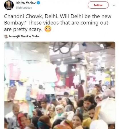 Ishita Yadav's tweet Ishita Yadav's tweet