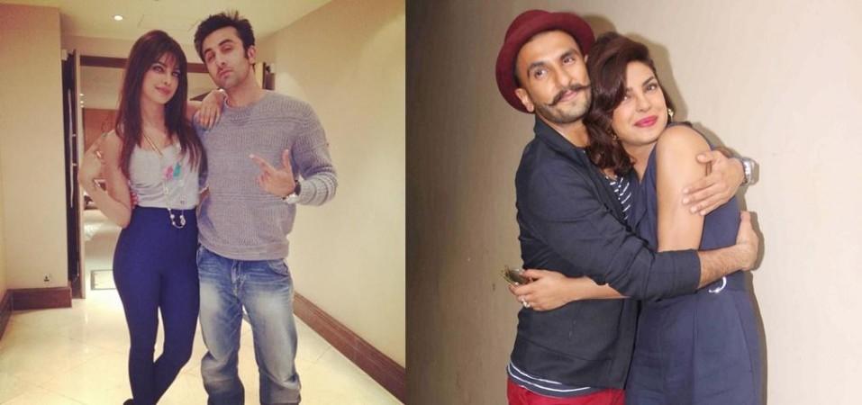 Priyanka Chopra, Ranbir Kapoor and Ranveer singh Priyanka Chopra, Ranbir Kapoor and Ranveer singh
