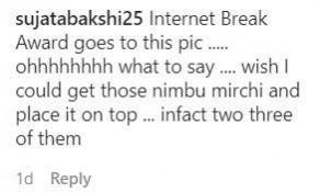 Fans comment on Shveta Salve's post