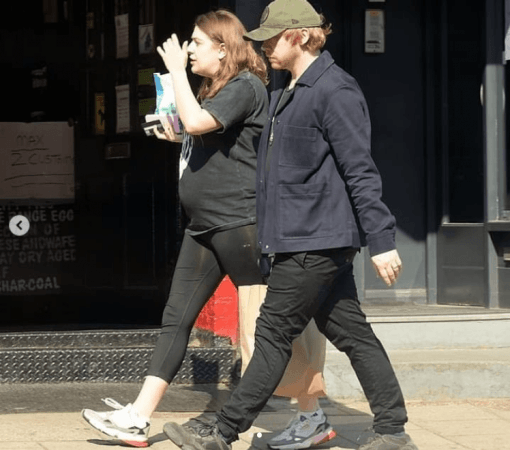 Rupert Grint and Georgia Groome