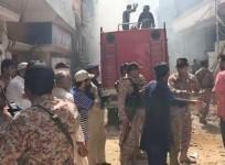 PIA flight crash lands in residential area