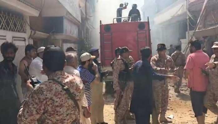 PIA flight crash lands in residential area PIA flight crash lands in residential area