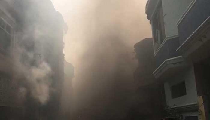 fumes arise as PIA flight crash lands in residential area PIA flight crash lands in residential area