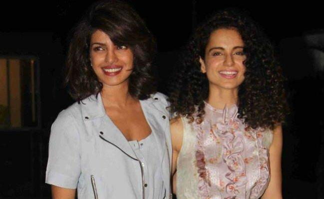Priyanka Chopra and Kangana Ranaut Priyanka Chopra and Kangana Ranaut