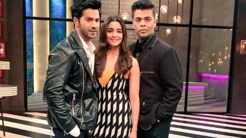 karan johar and alia
