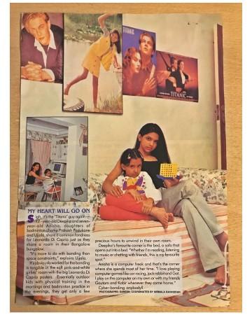 Deepika Padukone and Anisha Deepika Padukone and Anisha