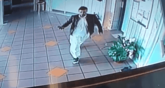 Earlier today, the man ransacked the Sikh holy place of worship. UK gurudwara attack
