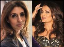 Aishwarya Rai Bachchan and Shweta Bachchan together