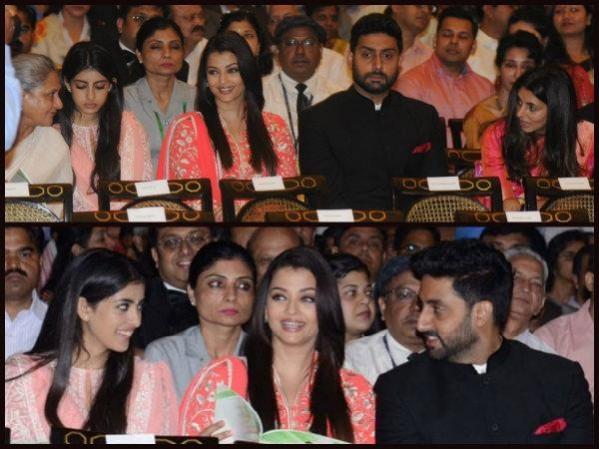 Aishwarya Rai Bachchan and Shweta Bachchan Aishwarya Rai Bachchan and Shweta Bachchan