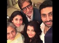 Aishwarya Rai Bachchan and Shweta Bachchan