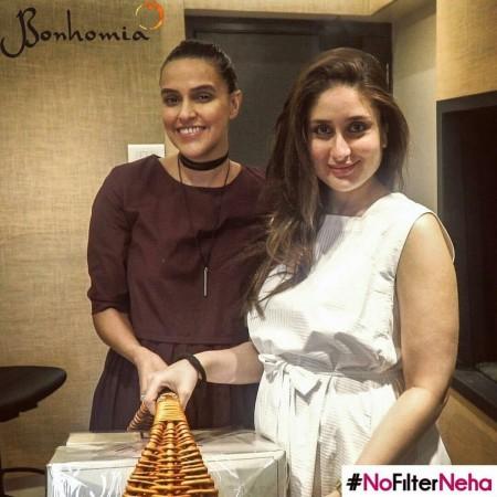 Kareena Kapoor Khan and Neha Dhupia Kareena Kapoor Khan and Neha Dhupia