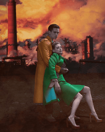 Lili Reinhart and Cole Sprouse