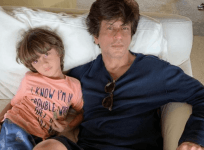 Shah Rukh Khan and Abram