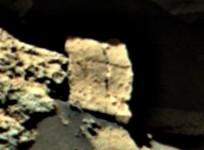 Cross sign on Mars